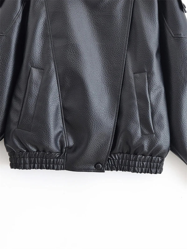 Urban Rider Pebble Leather Jacket